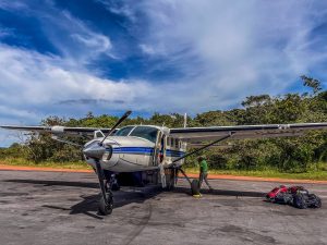Am avut un avion doar pentru noi de la Puerto Ordaz la Canaima, Venezuela